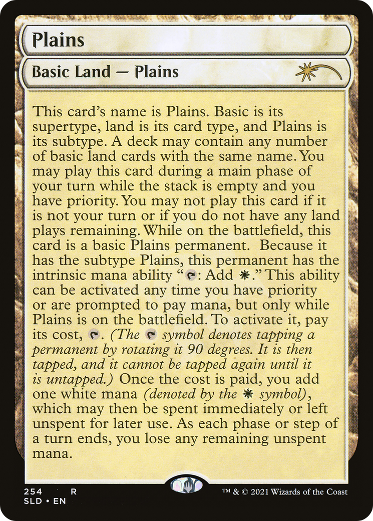 Plains (SLD-254) (Full-Text Lands) [Secret Lair Drop] Foil