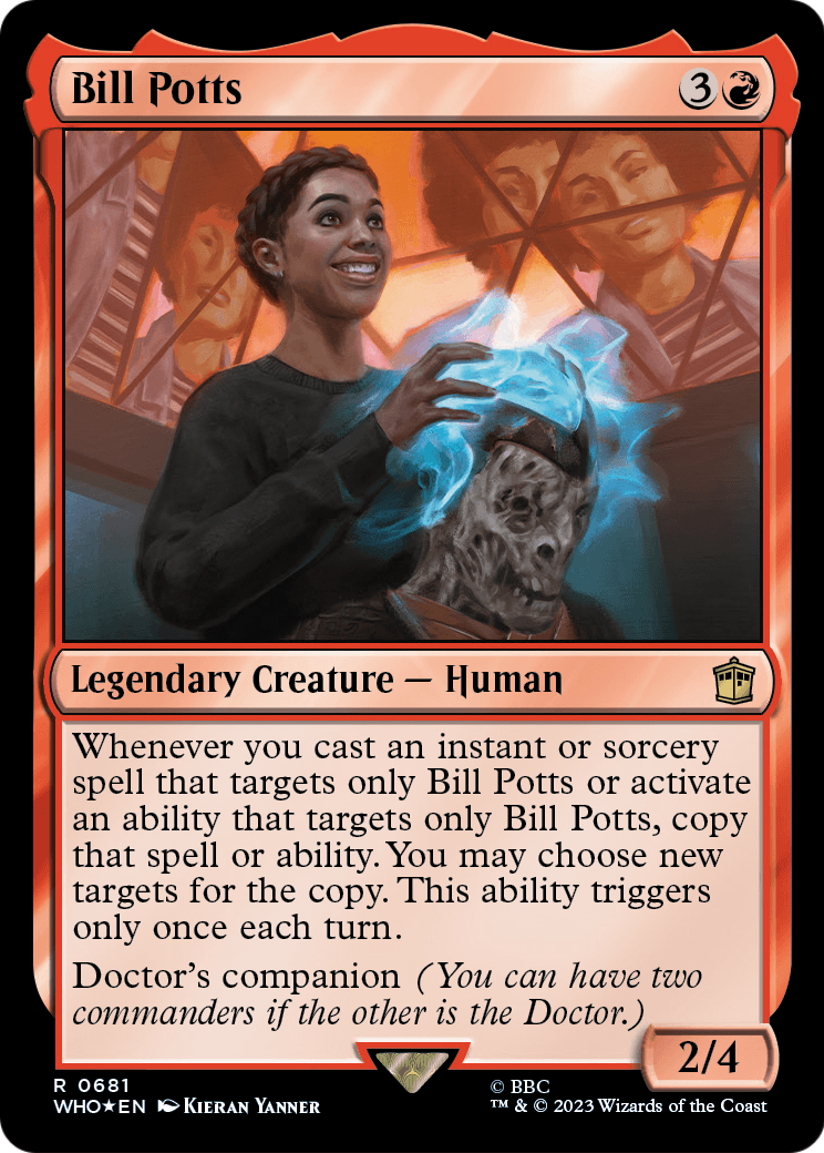 Bill Potts (Surge Foil) (WHO-681) [Doctor Who] Foil