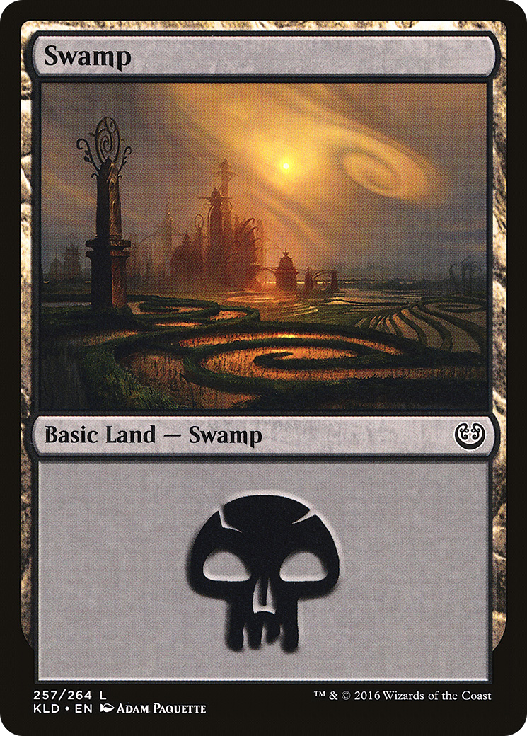 Swamp (KLD-257) [Kaladesh]