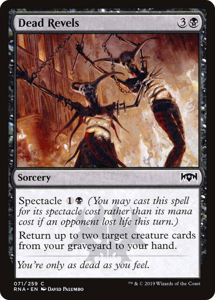 Dead Revels (RNA-071) [Ravnica Allegiance]