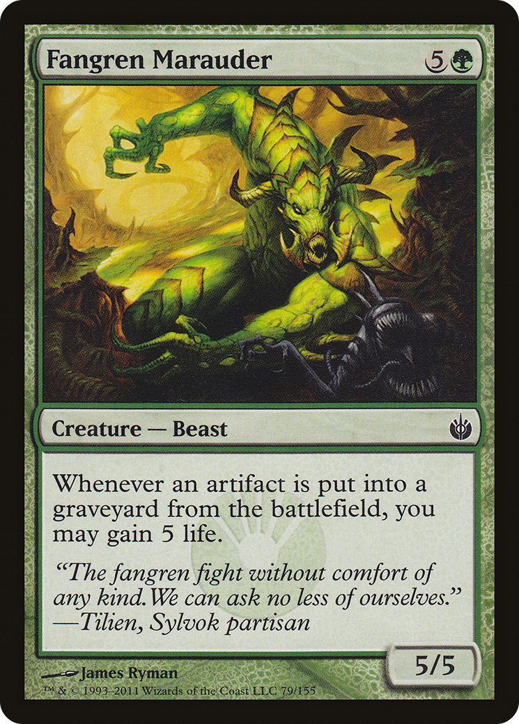 Fangren Marauder (MBS-079) [Mirrodin Besieged] Foil