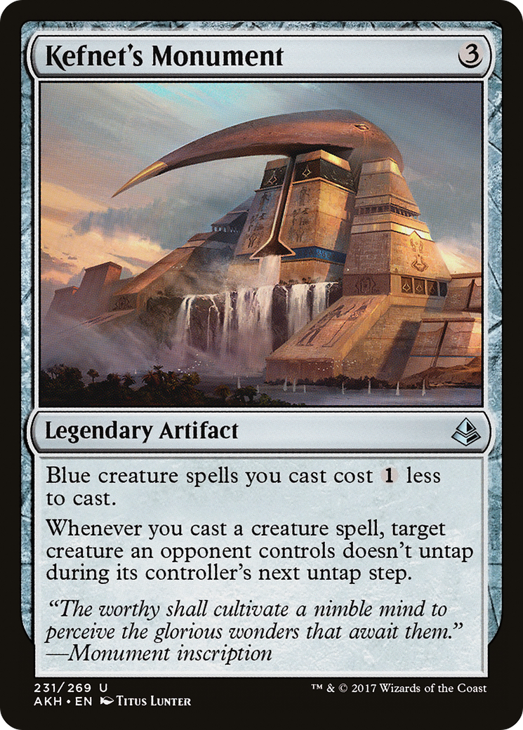 Kefnet's Monument (AKH-231) [Amonkhet] Foil