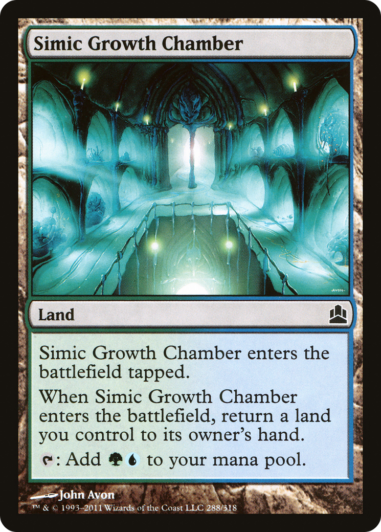 Simic Growth Chamber (CMD-288) [Commander 2011]