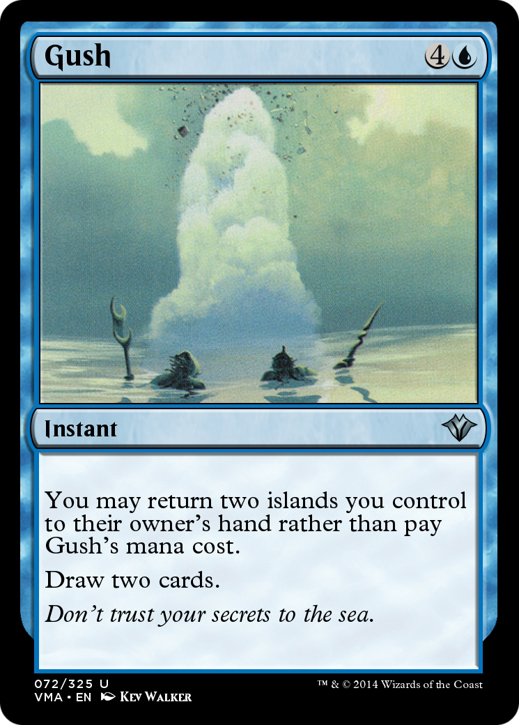Gush (VMA-072) [Vintage Masters] Foil