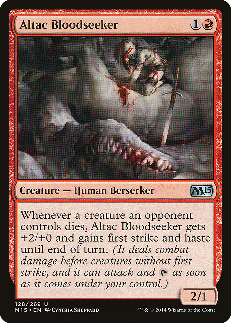 Altac Bloodseeker (M15-128) [Magic 2015] Foil