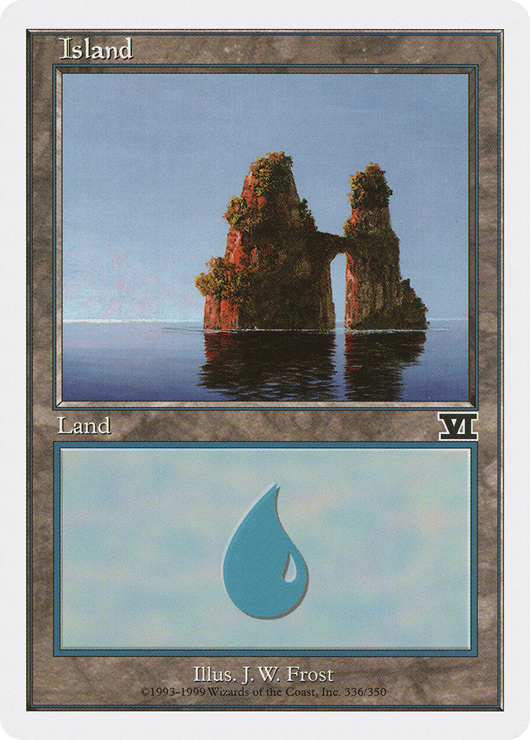 Island (6ED-336) [Classic Sixth Edition]