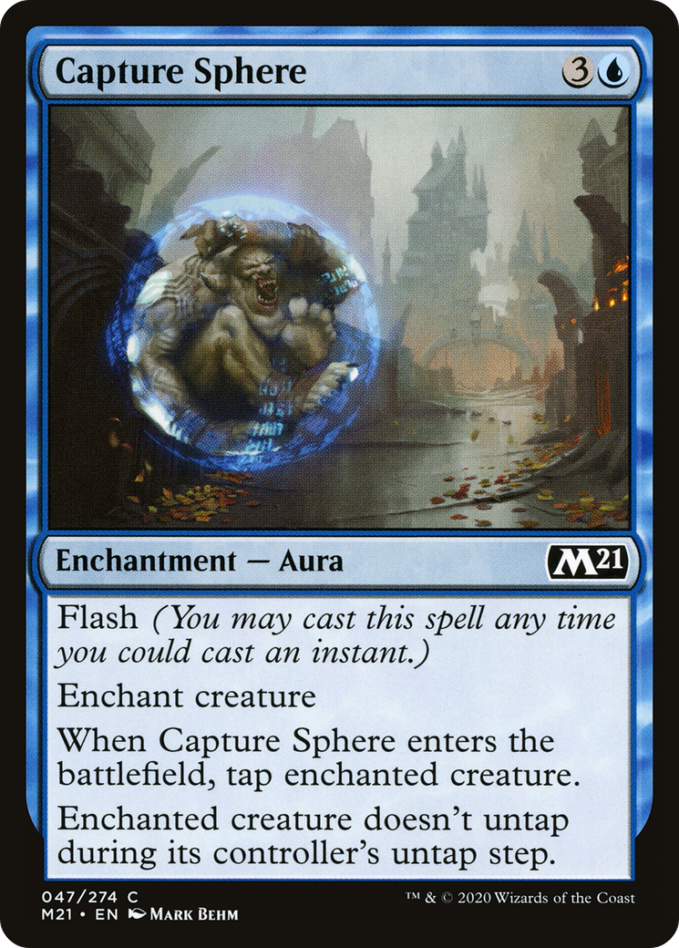 Capture Sphere (M21-047) [Core Set 2021] Foil