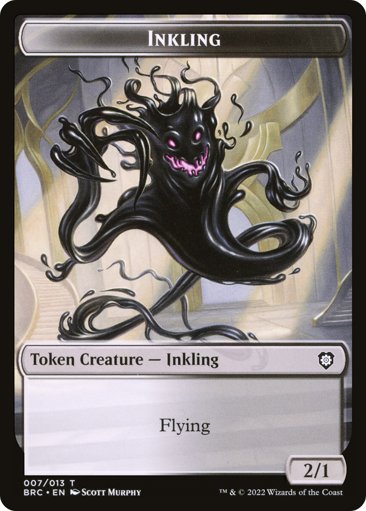 Inkling (TBRC-007) [The Brothers' War Commander Tokens]