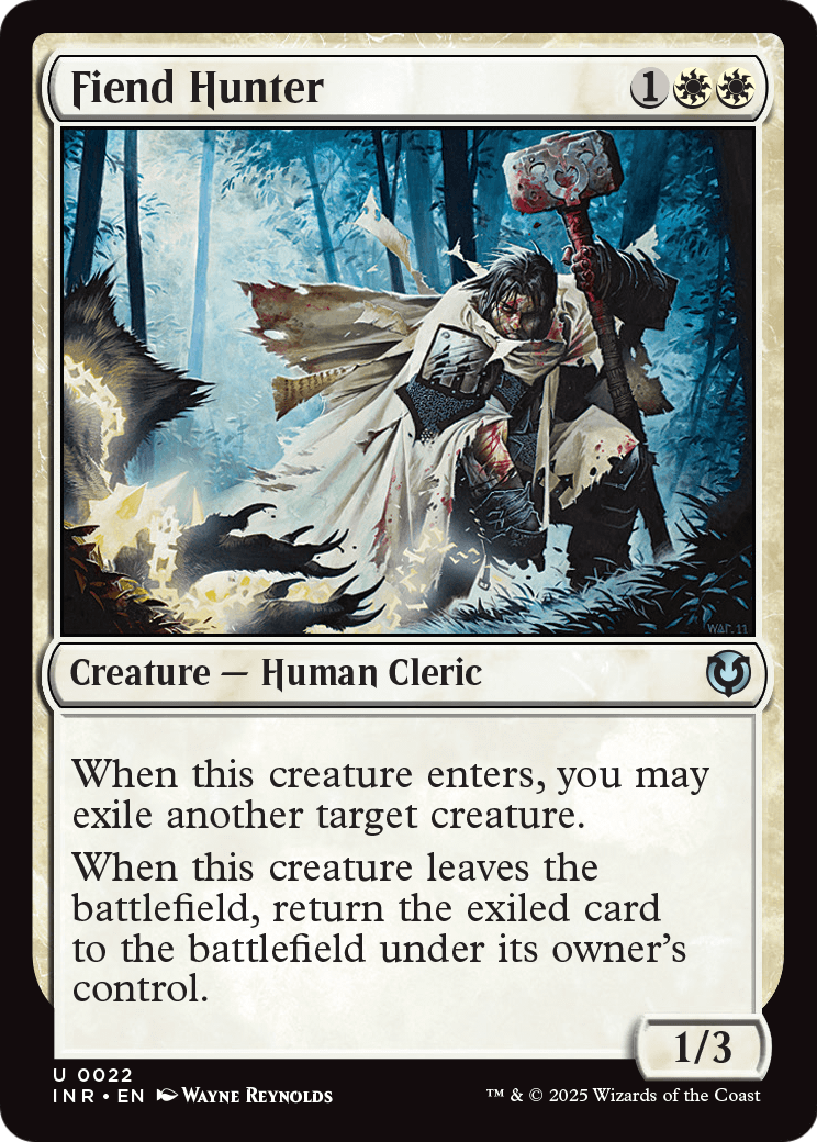 Fiend Hunter (INR-022) [Innistrad Remastered]