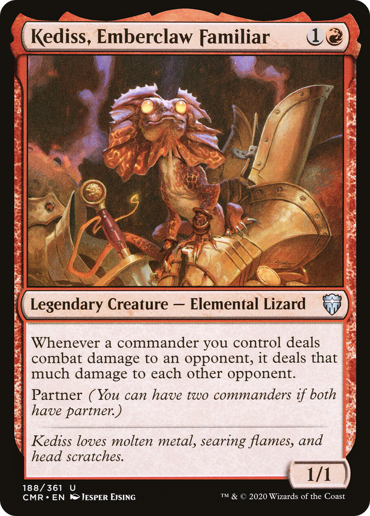 Kediss, Emberclaw Familiar (CMR-188) [Commander Legends]