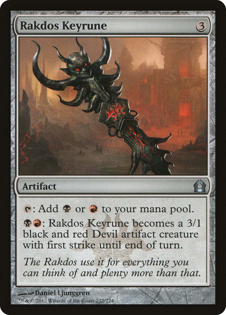 Rakdos Keyrune (RTR-232) [Return to Ravnica]