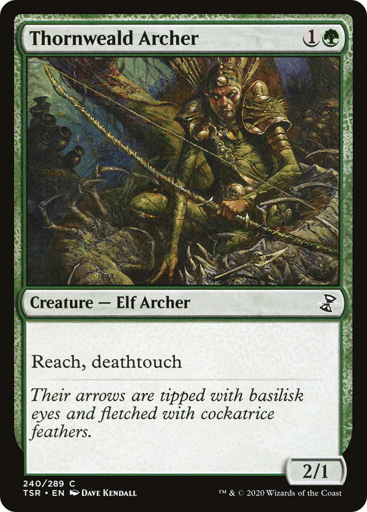 Thornweald Archer (TSR-240) [Time Spiral Remastered] Foil