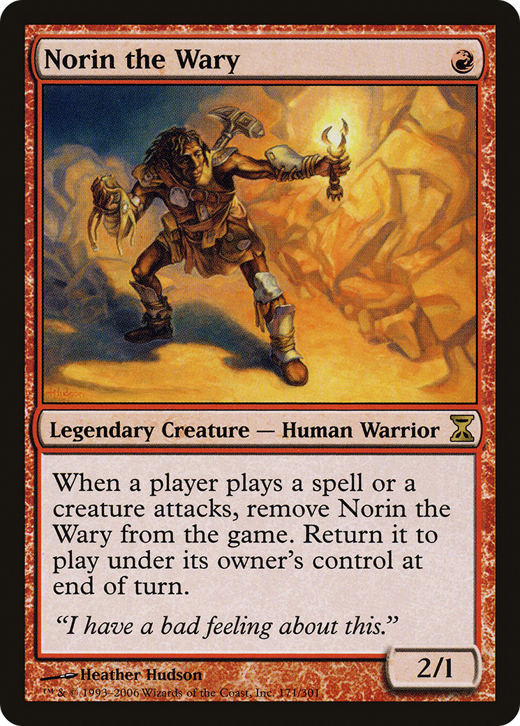 Norin the Wary (TSP-171) [Time Spiral] Foil