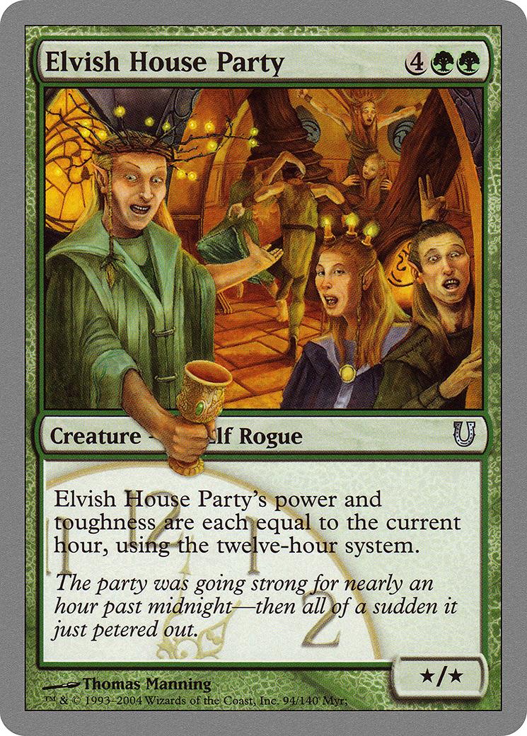 Elvish House Party (UNH-094) [Unhinged]