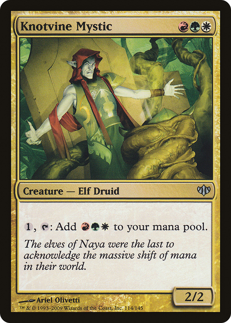Knotvine Mystic (CON-114) [Conflux] Foil