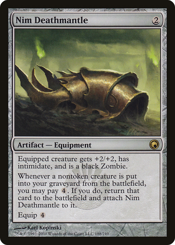 Nim Deathmantle (SOM-188) [Scars of Mirrodin] Foil