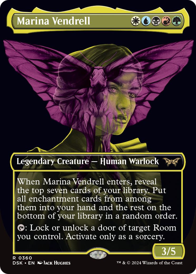 Marina Vendrell (Showcase) (DSK-360) (Borderless) [Duskmourn: House of Horror] Foil
