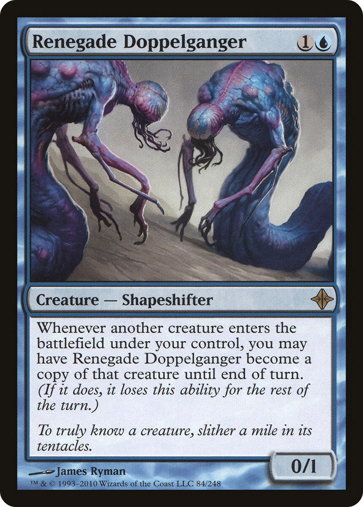 Renegade Doppelganger (ROE-084) [Rise of the Eldrazi] Foil