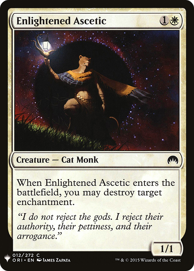Enlightened Ascetic (LIST-ORI-12) [The List]
