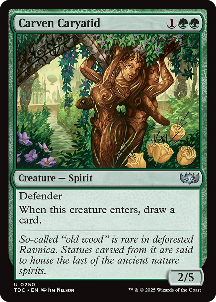 Carven Caryatid (TDC-250) [Commander: Tarkir: Dragonstorm]