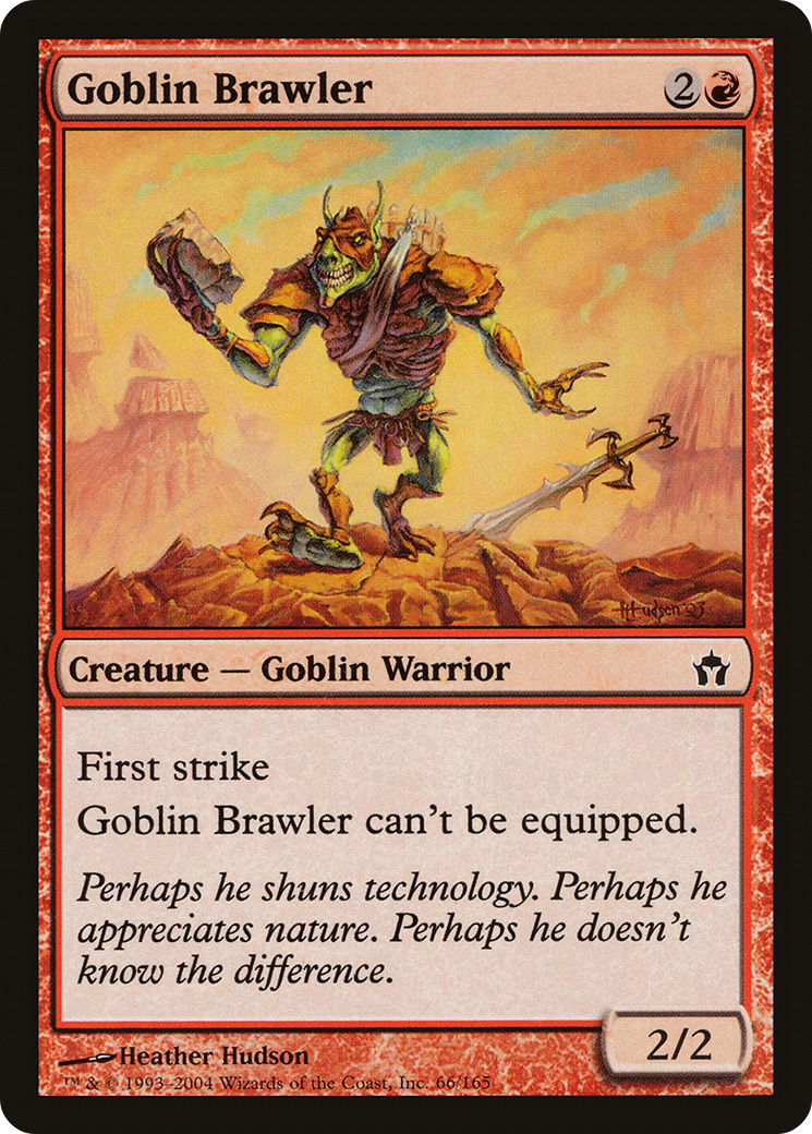 Goblin Brawler (5DN-066) [Fifth Dawn]