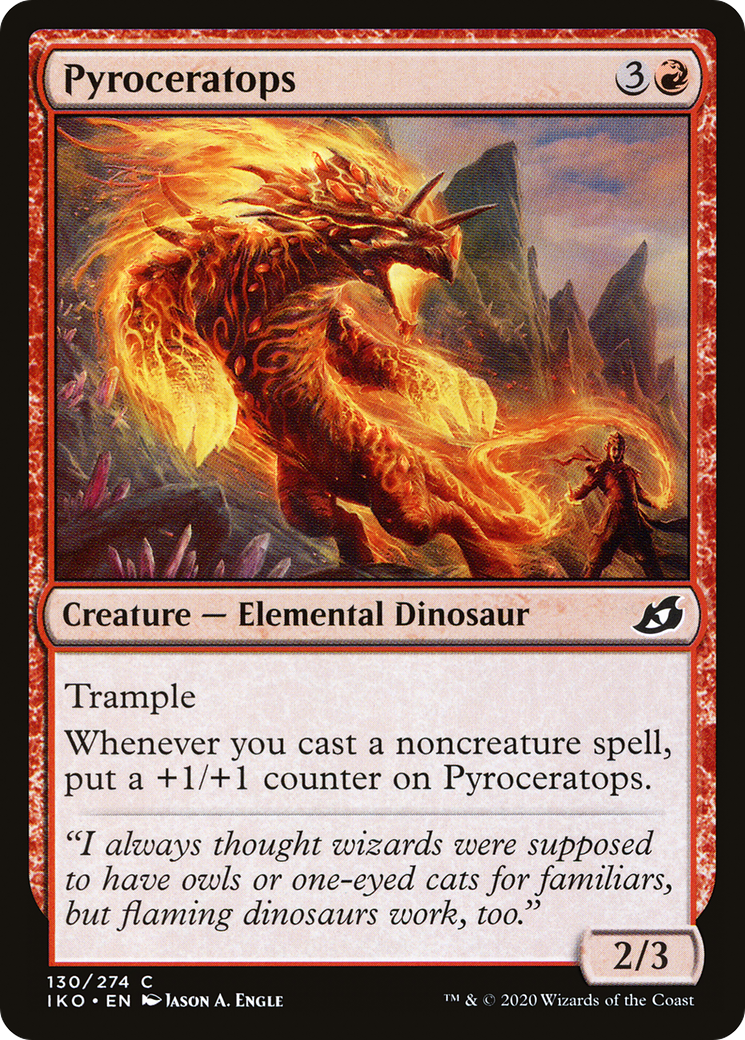 Pyroceratops (IKO-130) [Ikoria: Lair of Behemoths]