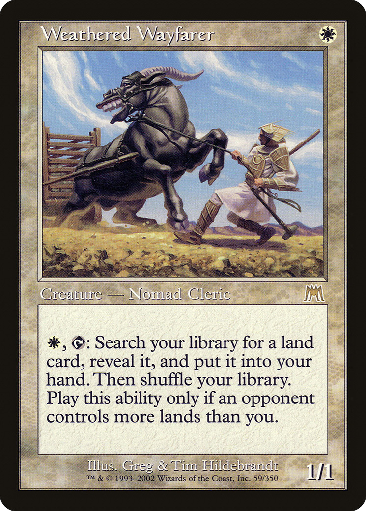 Weathered Wayfarer (ONS-059) [Onslaught] Foil