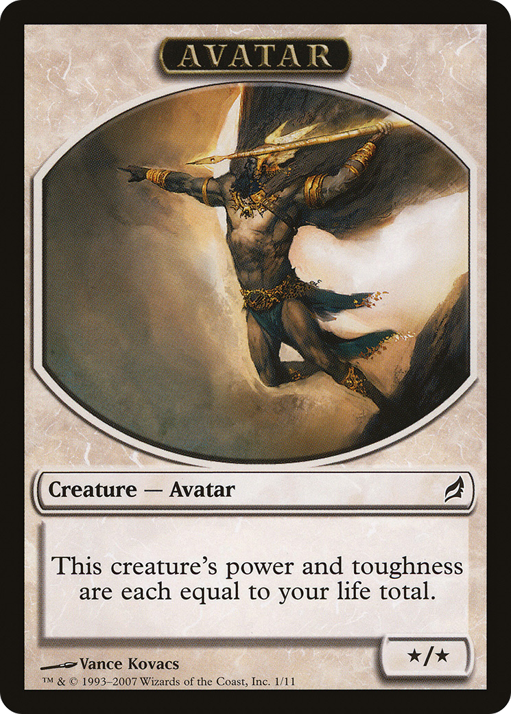 Avatar Token (LRW-001) [Lorwyn Tokens]