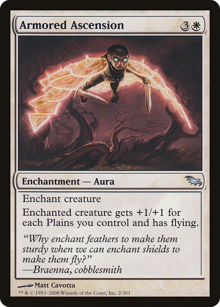 Armored Ascension (SHM-002) [Shadowmoor] Foil