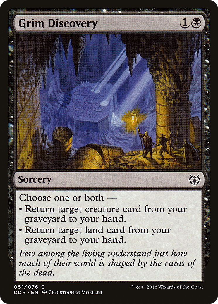 Grim Discovery (DDR-051) [Duel Decks: Nissa vs. Ob Nixilis]