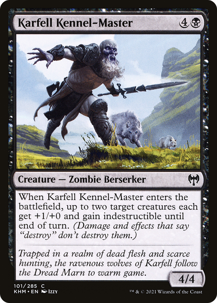 Karfell Kennel-Master (KHM-101) [Kaldheim] Foil