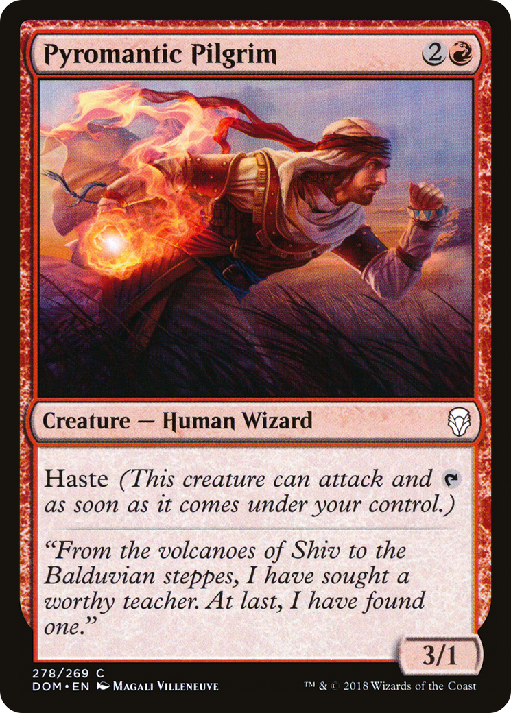 Pyromantic Pilgrim (DOM-278) [Dominaria]