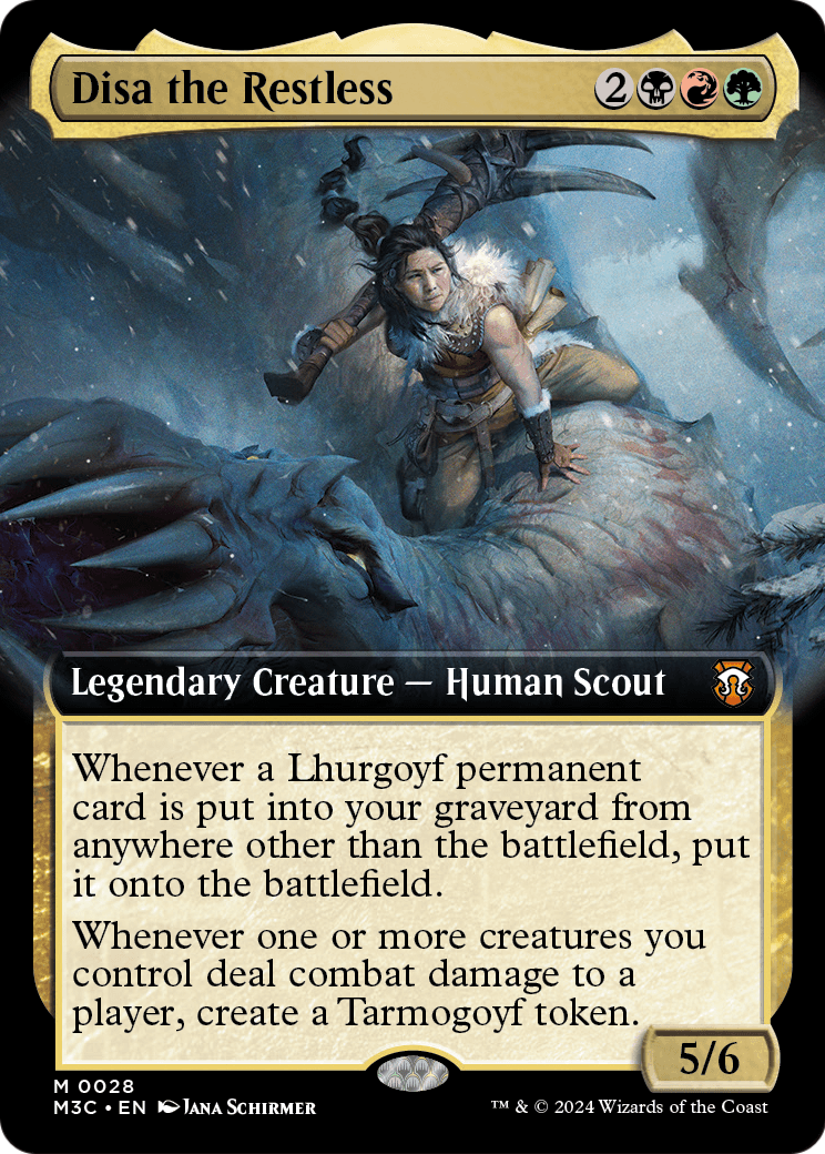 Disa the Restless (Extended Art) (M3C-028) [Modern Horizons 3 Commander] Foil