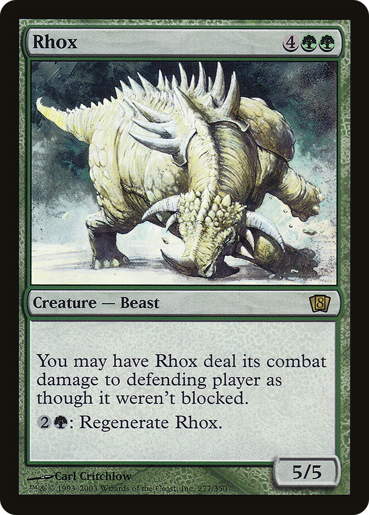 Rhox (8ED-277) [8th Edition] Foil