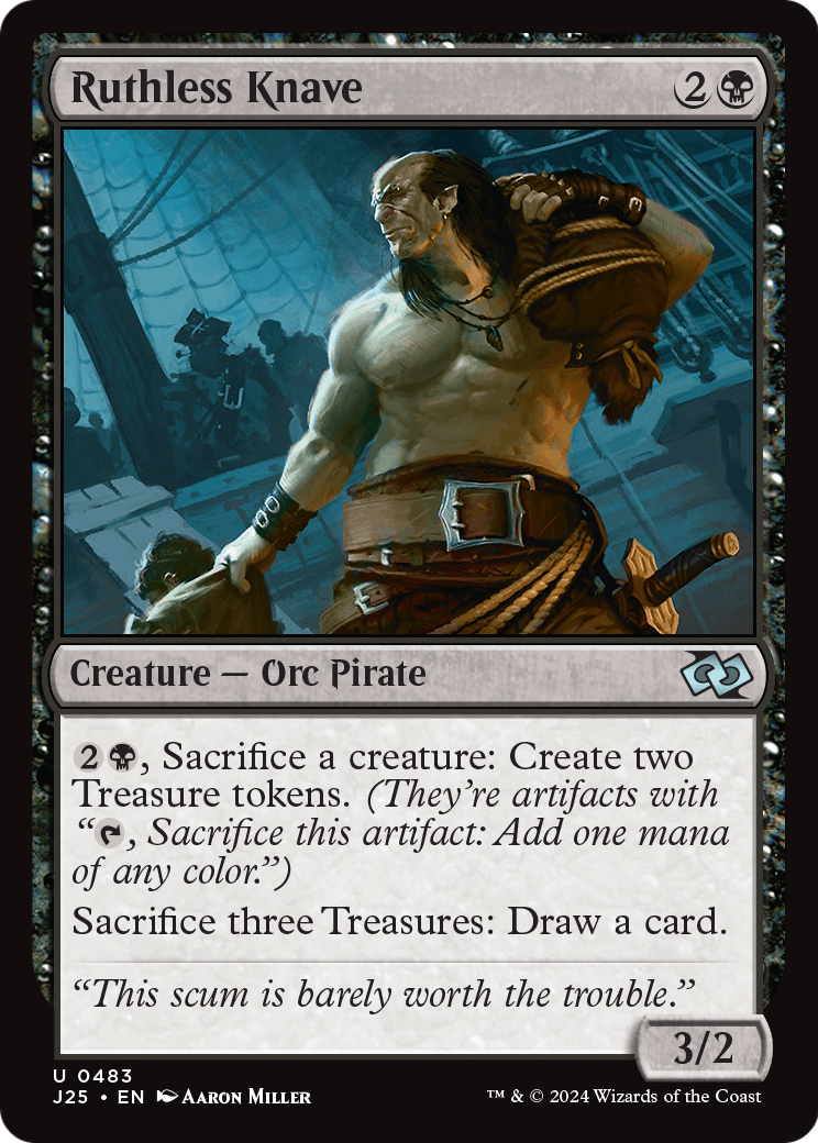 Ruthless Knave (J25-483) [Foundations Jumpstart]