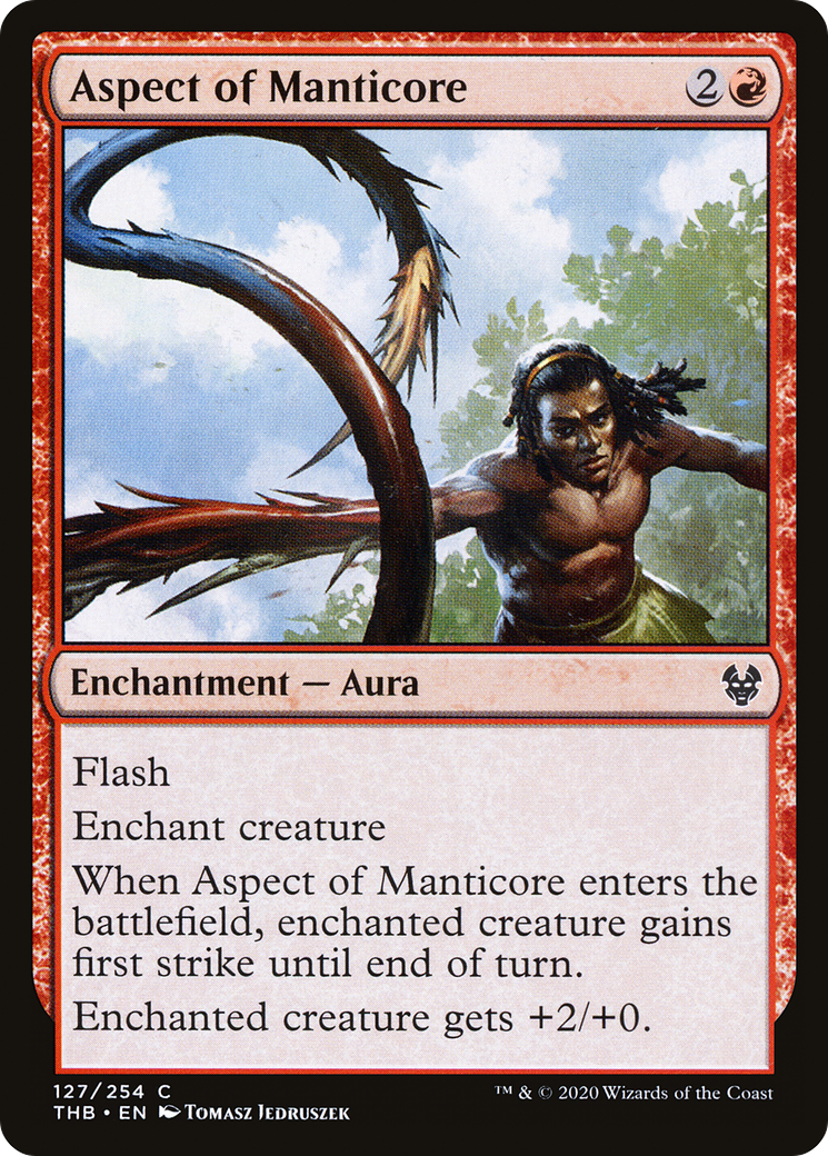 Aspect of Manticore (THB-127) [Theros Beyond Death]