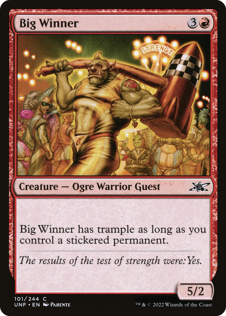 Big Winner (UNF-101) [Unfinity] Foil