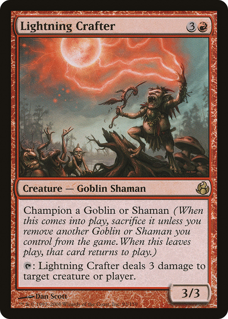 Lightning Crafter (MOR-093) [Morningtide] Foil