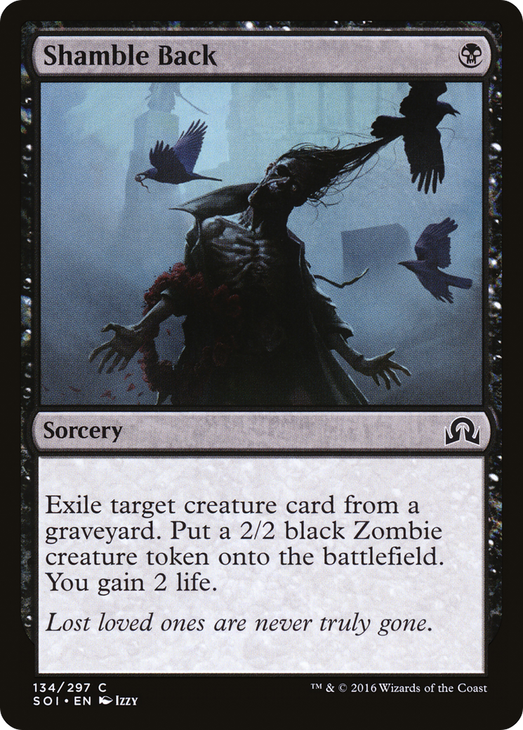 Shamble Back (SOI-134) [Shadows over Innistrad] Foil
