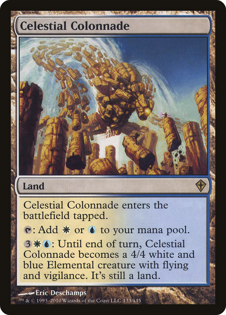 Celestial Colonnade (WWK-133) [Worldwake] Foil