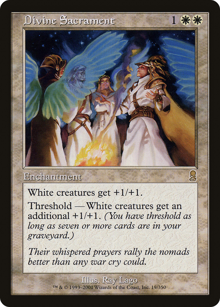 Divine Sacrament (ODY-019) [Odyssey] Foil