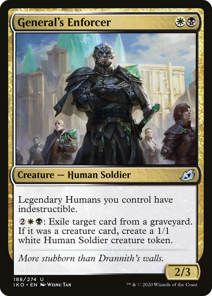 General's Enforcer (IKO-188) [Ikoria: Lair of Behemoths]