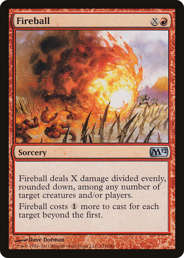 Fireball (M12-131) [Magic 2012] Foil