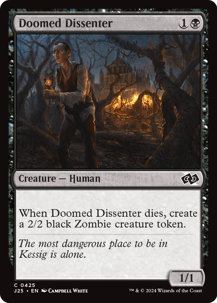 Doomed Dissenter (J25-425) [Foundations Jumpstart]
