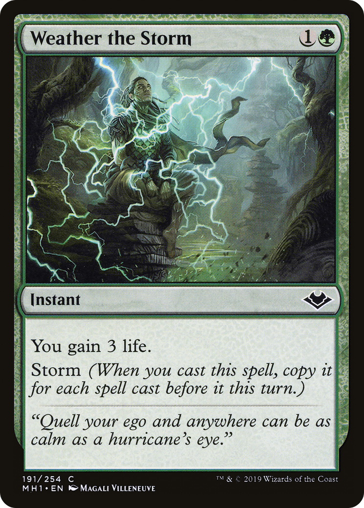 Weather the Storm (MH1-191) [Modern Horizons] Foil