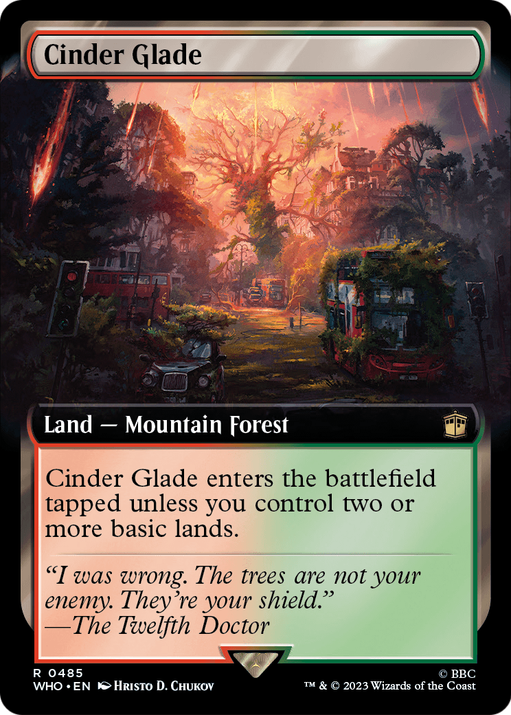 Cinder Glade (Extended Art) (WHO-485) [Doctor Who]