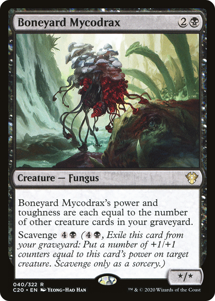 Boneyard Mycodrax (C20-040) [Commander 2020]