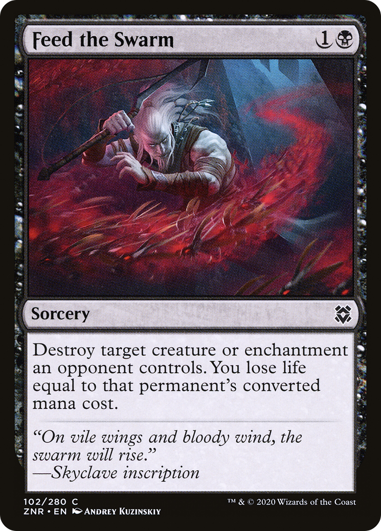 Feed the Swarm (ZNR-102) [Zendikar Rising]