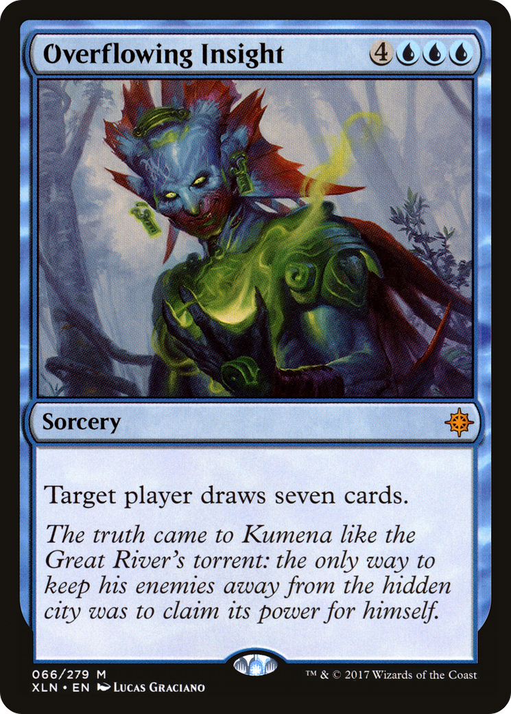 Overflowing Insight (XLN-066) [Ixalan] Foil