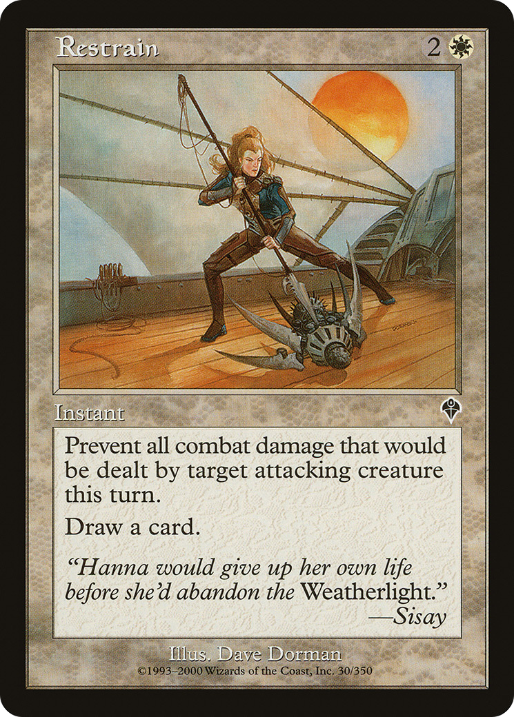 Restrain (INV-030) [Invasion] Foil